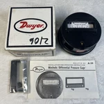 Dwyer Minihelic Pressure Gage Model 5010 0-10 H2O Max Psig New Box. Fixed Price $34.99.