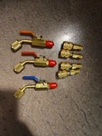 Mudder 7 Pieces Air Conditioning Refrigerant Compact Ball Valve 1/4.... Fixed Price $36.00.