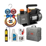 4.5CFM Pump And Gauge Set,vacuum Manifold Kit For Au.... Fixed Price $168.77.