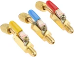 Aupoko Air Conditioning Refrigerant Angled Compact Ball Valve 1/4 Sae, R410A. Fixed Price $28.45.