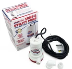 Rule A53S 24FT 1800GHP Automatic Submersible Sump Utility Pump With Hose Adapter. Fixed Price $255.95.