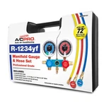 Certified A/c Pro Car Air Conditioner Refrigerant Gauge & Hose,reusable Ac Recha. Fixed Price $144.43.