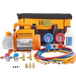 Bacoeng 3.6CFM 1/4HP Vacuum Pump And Manifold Gauge Set For 3WAY &. Fixed Price $162.99.
