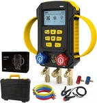 Digital Hvac Manifold Gauge Set Evacuation Refrigerant Mode Pressure Leak Test. Fixed Price $199.99.