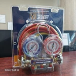 42004YELLOW Jacket Mechanical Manifold Gauge Set, Valve, 3 Hoses, Vacuum. Fixed Price $160.00.