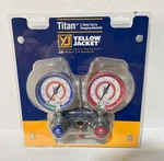 Yellow Jacket 49836 2-VALVE Titan Test/charging Manifold, Gauges Brand New. Fixed Price $125.00.