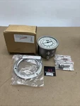 Tempress A/s Refrigeration Pressure Gauge R46186 A18 DN100 1/4NPT -30 Hg, 170PSI. Fixed Price $200.00.