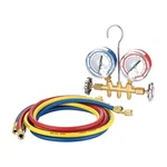 Dayton 4PDG1 Manifold Gauge SET,6 Ft L,3 1/8 In. Fixed Price $134.00.