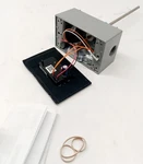 Bapi Sensor Temp Humidity 4061851 BA/T1KM To 120F I-4"-SS-WP. Fixed Price $230.00.