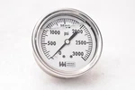 Weiss LF25S-1 Liquid Filled Pressure Gauge 0-3000 Psi, 1/4" Back. Fixed Price $39.99.