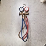 Robinair Hvac Manifold Twin Gauge Valve Set R-22 R-12 R-502. Fixed Price $29.99.