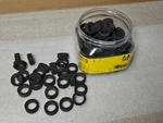 Lot 6, Oem 300 Epdm Gauge Sight-glass Washers Gasket 5/8" Id, For Od. Fixed Price $24.99.