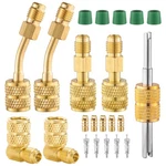Tigbear R410A Mini Split Adapters, Angled Straight +2 Elbow, Sliver. Fixed Price $23.99.
