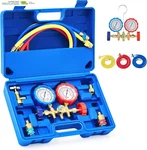 Way Ac Diagnostic Manifold Gauge Set For Freon Charging, Fits R134A R12 R22. Fixed Price $90.22.