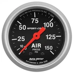 Autometer 3320 Gauge Air Press 1/16" 150PSI Mechanical Sport-comp. Fixed Price $105.06.