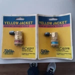 Yellow Jacket 41317/41318 High&lo-side Couplers With 1/4" Flare, R-134A. Fixed Price $80.00.