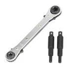 Timsec Hvac Service Wrench, Refrigeration With 2 Pcs Black. Fixed Price $18.91.