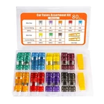 Ekuwu 80 Piece Car Mini Fuses Assortment Kit, Automotive Kit.... Fixed Price $10.18.