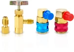 R134A Can Tap Valve Kit, Adapters Quick Couplers, For R12 R22 Manifold. Fixed Price $19.95.