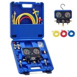 Ac Gauge Set, 3-WAY Manifold For R410A R32 R22 R454B Refrigerant Wi. Fixed Price $102.69.