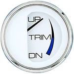 Chesapeake White Stainless Steel Gauges - Trim (j/e And Suzuki Outboard). Fixed Price $49.99.