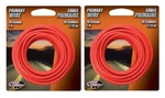 2 Coleman Cable Road Power Red Pvc Copper Easy To Use Primary Wire 10 Ga. 7'. Fixed Price $34.19.
