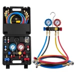 Vevor Ac Manifold Gauge Set 4-WAY R134A R404A R1234YF R22 Refrigeration Charging. Fixed Price $68.90.