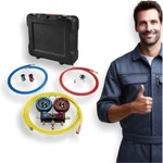 New! Fits Icon R1234YF A/c Manifold Gauge Set - Engineered For Heavy Use, Makin. Fixed Price $299.00.
