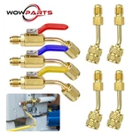 7 Refrigerant Ball Valve Kit Tool 1/4" 5/16" Adapter R410A Mini Split Hvac. Fixed Price $21.98.