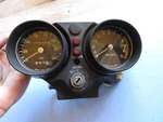 Kawasaki Gauges Tachometer Speedometer Ignition 1975 Triple K61. Fixed Price $225.00.