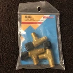 Robinair 40423 Tee 1/8 Mpt Branch X 1/4 Mfl Run With Core, PKG/3. Fixed Price $9.99.