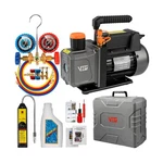 Vtg Vogten 4.5 Cfm Vacuum Pump And Gauge Set,for Mini Split/hvac/auto Syst.... Fixed Price $121.43.
