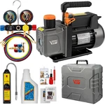 Vtg Vogten 4.5 Vacuum CFM&4 WAY(R134A R22 R410A Compatible), Black. Fixed Price $216.99.