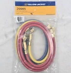 New Yellow Jacket 29985 60 Plus Ii 1/4 Ryb 3-PACK Hoses W/ Ball Valve Ends. Fixed Price $120.00.