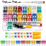 Ekuwu 306 Car Fuses Assortment Kit, Mixed Vehicle Pcs, Multicolored. Fixed Price $18.81.