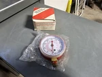 2-1/2" Dial Burch Refrigeration Gauge R-12 R-22 R-502 To 500 Psi 1/8 Npt Red. Fixed Price $14.95.