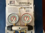 Jb Industries 24233 Two-valve Manifold Gauge & Kobra Refrigerant Hoses. Fixed Price $164.00.