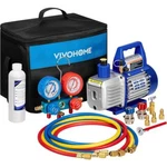 3.5 Cfm Single Stage Rotary Vane Air Vacuum Pump And R134A Manifold Gauge Set. Fixed Price $158.81.