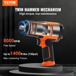 Vevor Air Impact Wrench 1/2" Square Drive 1400FT-LB Nut-busting Torque 90-120PSI. Fixed Price $78.66.