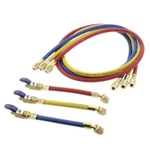 Yellow Jacket 36" Plus Ii 1/4" Ryb 3PK Hoses W/ Flexflow Vlv 25983. Fixed Price $139.99.