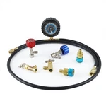 Refrigerant Recharge Kit, Ac R134A 1234YF Gauge Set Include Adapters And Can Tap. Fixed Price $30.99.