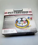Pittsburgh R134A A/c Manifold Gauge Set Model #58776 0-500PSI New Open Box.. Fixed Price $42.00.