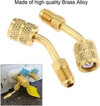 Gohantee R410A Adapter 5/16 Female, 1/4 Sae Swivel Fits For Mini. Fixed Price $12.87.