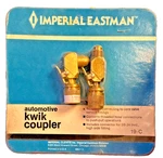 Imperial Eastman Kwik-coupler, 19-C, Auto, Low 1/4" Fmf & High-side 3/16". Fixed Price $89.95.