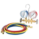 Dayton Manifold Gauge Set, 2 VALVE,3 Hoses 4PDG1 190735331606 Brass. Fixed Price $139.39.