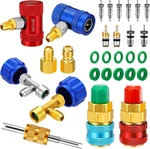 Yaocom 29 Pcs Automotive R1234YF Quick Couplers Kit, Ac Adapter And Self. Fixed Price $58.99.