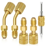 Fanovo R410A Mini Split Adapter 5/16 Female 1/4 Sae Valve Core Tool Kit. Fixed Price $24.59.