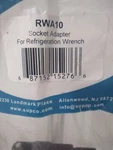 Supco /RWA10 /socket Adapter Refrigeration/ Wrench. Fixed Price $7.78.