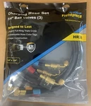 Fieldpiece 1/4" Ball Valve 60" Charging Hose Set HR3B. Fixed Price $162.35.