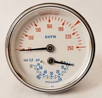 Enfm Guage Thermal Expansion 2-1/2" 1/4 Npt Cbm 20-160C/70-320F 75PSI/170FEET. Fixed Price $15.95.